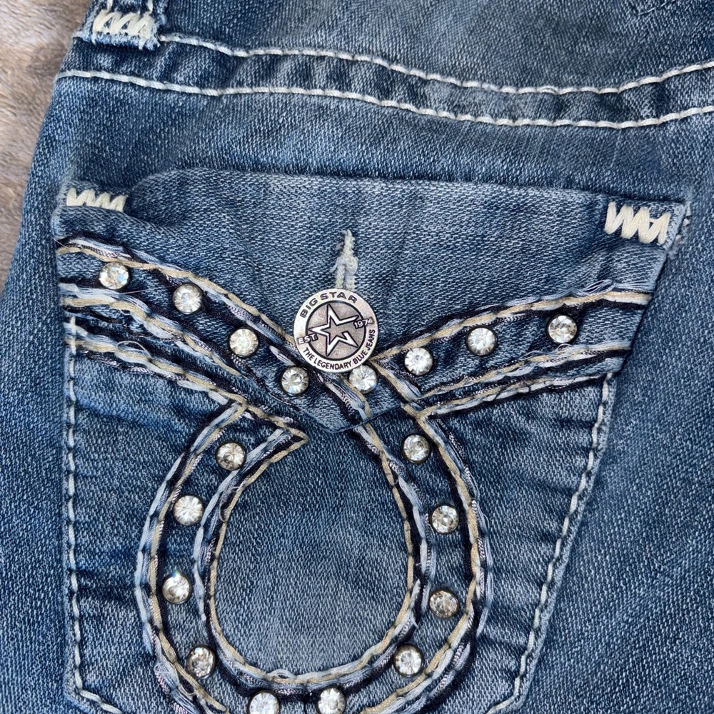 Big Star low rise Blue Women's Jeans